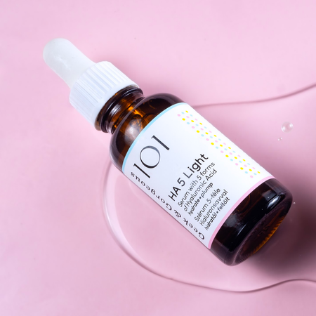 Geek & Gorgeous - HA 5 Light - Serum mit 5 Formen von Hyaluronsäure für Misch- und fettige Haut - 30 ml