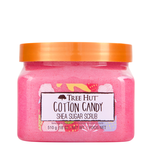 Tree Hut - Shea Sugar Scrub Cotton Candy - Zuckerkörperpeeling - Zuckerwatte - 510g