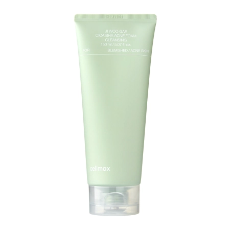 Celimax - Ji.Woo.Gae Cica BHA Acne Foam Cleansing - Reinigungsschaum für Akne-Haut - 150ml