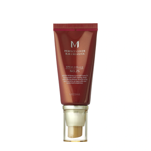 Missha - M Perfect Cover BB Cream SPF42/PA++ - Deckende BB-Creme - No.25 Warm Beige - 50ml