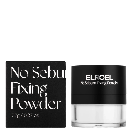 ELROEL - No Sebum Fixing Powder - Mattierender Puder - Lose - 7,7g