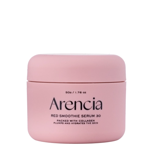 Arencia - Fresh Red Smoothie Serum 30 - Revitalisierendes Gesichtsserum mit Kollagen - 50g