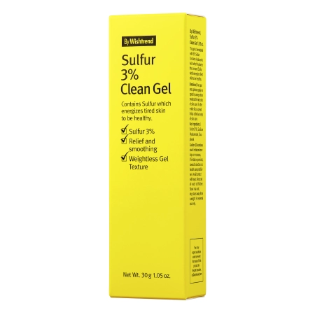 By Wishtrend - Sulfur 3% Clean Gel - Spot Gel für Unvollkommenheiten - 30ml