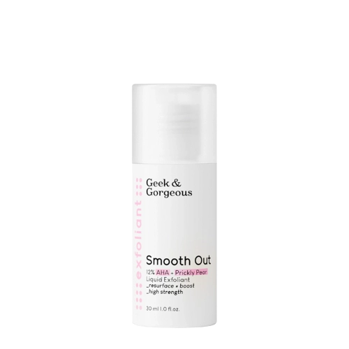 Geek & Gorgeous - Smooth Out - Starkes Peeling mit 12 % Glykol- und Milchsäure - 30 ml