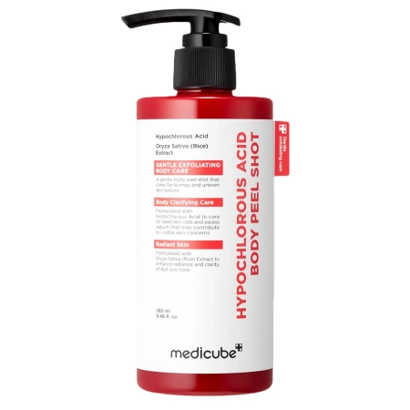 Medicube - Hypochlorous Acid Rice Body Peel Shot - Körperpeeling mit Hypochlorsäure - 280ml