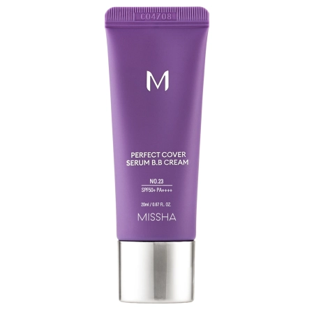 Missha - M Perfect Cover Serum BB Cream SPF50+/PA++++ - Abdeckendes BB-Serum-Creme - No.23 Natural Beige - 20ml