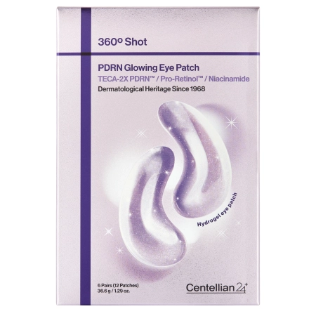 Centellian24 – 360º Shot PDRN Glowing Eye Patch – Augenpads mit PDRN – 6 Paar