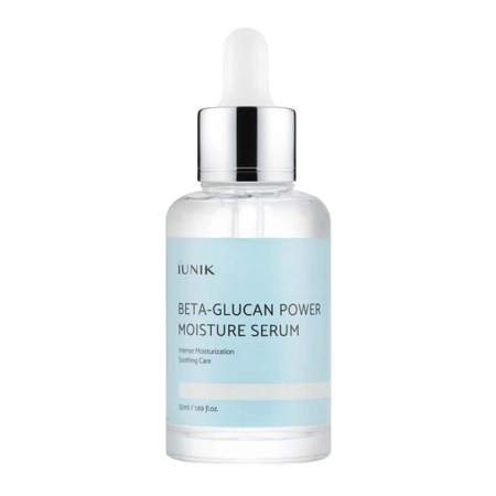  iUNIK - Beta-Glucan Power Moisture Serum -Feuchtigkeitsspendendes und linderndes Gesichtsserum - 50ml