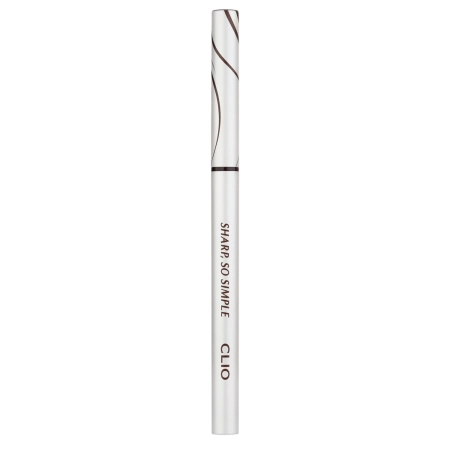 Clio - Sharp, So Simple Waterproof Pencil Liner - Wasserfester Eyeliner-Stift - 02 Brown - 0.14g