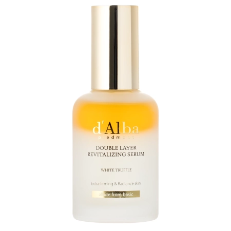 d'Alba – White Truffle Double Layer Revitalizing Serum – Revitalisierendes Gesichtsserum – 50 ml