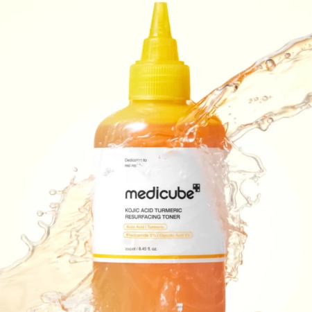 Medicube - Kojic Acid Turmeric Resurfacing Toner – Aufhellendes Gesichtswasser – 250ml
