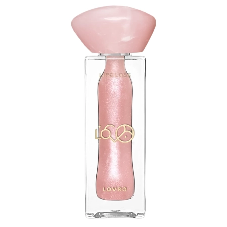 LOVRO - Bloomlight Lipgloss - Optisch Lippenvergrößerndes Lipgloss mit Cooling-Effekt - 03 Pearl Whisper - 5,5g