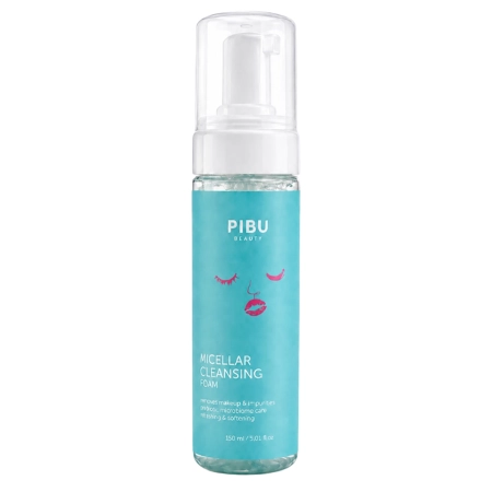 PIBU Beauty - Mizellar Reinigungsschaum - Reinigungsschaum fürs Gesicht mit Probiotika - 150ml