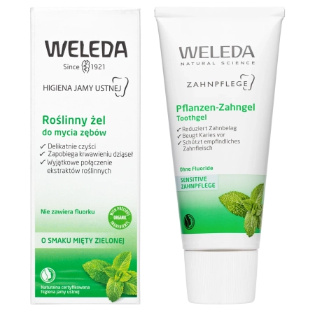 WELEDA - Pflanzliches Zahnreinigungsgel - 75ml