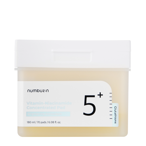 Numbuzin - No.5 Vitamin -  Niacinamide Concentrated Pad - Gesichtspads mit Niacinamid - 180ml/70pcs.
