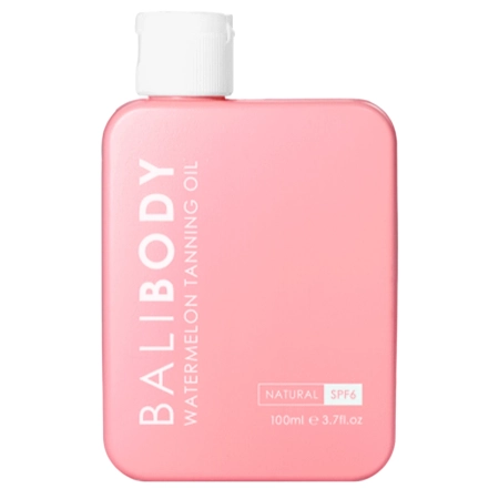 Bali Body - Watermelon Tanning Oil SPF6 - Bräunungsöl mit Wassermelonenkernöl - 100 ml