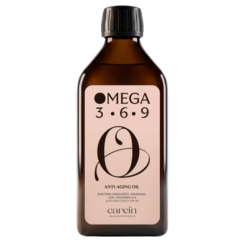 Carein - 8 OMEGA 3-6-9 Anti-Aging Öl - Funktionelles Öl - Haut mit Anzeichen der Hautalterung - 250ml