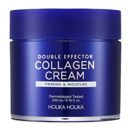 Holika Holika - Double Effector Collagen Cream - Anti-Falten-Creme mit Kollagen und Hyaluronsäure - 200ml