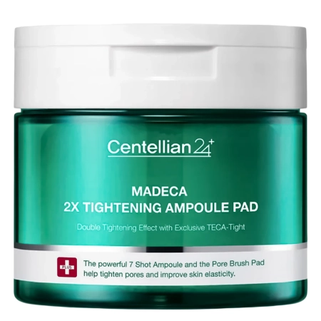 Centellian24 - Madeca Double Tightening Ampoule Pad - Gesichtspads mit straffendem Serum - 60 Stück