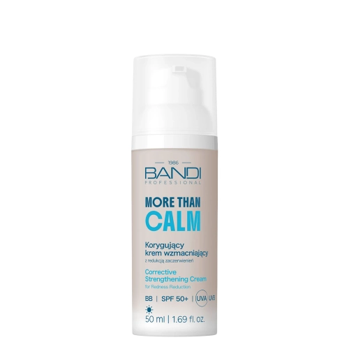 Bandi - More than Calm Korrigierende Stärkende Creme LSF 50+ gegen Rötungen - 50ml