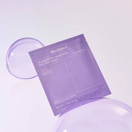 Biodance - Rejuvenating Caviar PDRN Real Deep Mask - Kollagen-Tuchmaske mit PDRN - 1 Stk./34g