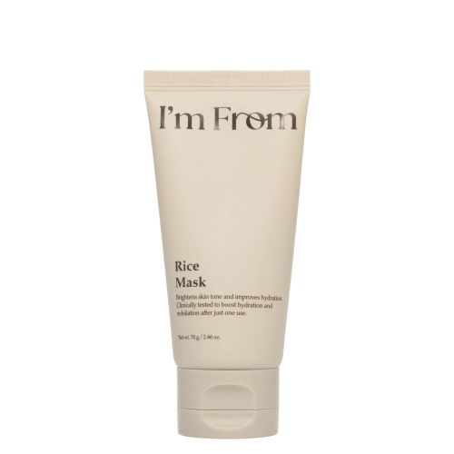 I'm From – Rice Mask – Feuchtigkeitsspendende Gesichtsmaske mit Reisextrakt – 70g