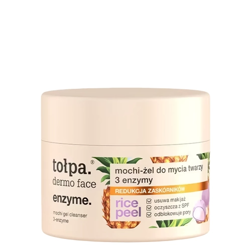 Tołpa - Dermo Face Enzyme - Mochi - Rice Peel - Gesichtsreinigungsgel mit 3 Enzymen - 110 g