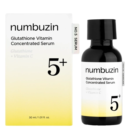 Numbuzin - No.5 Vitamin Concentrated Serum - Aufhellendes Vitamin-Serum - 30ml