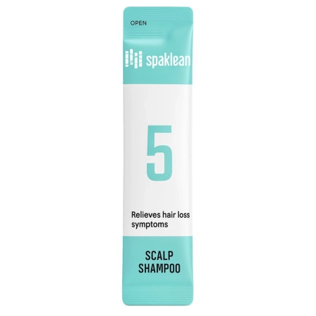 Spaklean - Amazing Collagen Scalp Shampoo - Shampoo für Haare mit Kollagen - 10 x 10 ml