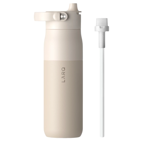 LARQ - Bottle Swig Top - Thermosflasche mit Strohhalm - Mojave Dune - 680ml