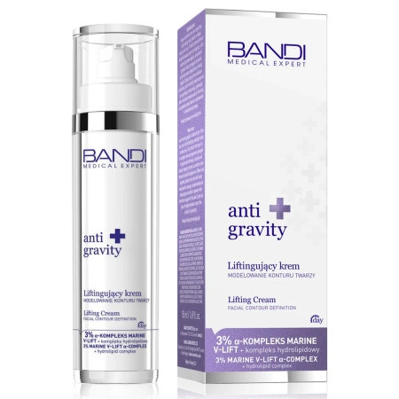 Bandi - Anti Gravity - Lifting-Creme zur Konturmodellierung des Gesichts – 50 ml