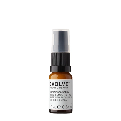 Evolve Organic Beauty - Superfood 360 Serum - Natürliches Gesichtsserum mit Sacha Inchi Peptiden und Cacay Öl - 10ml