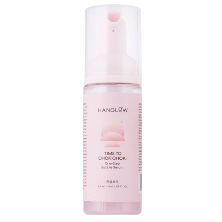 HanGlow - Time to Chok Chok! - One-Step Bubble Serum - Feuchtigkeitsspendendes Schaumserum mit Antioxidantien und Postbiotikum - 50 ml