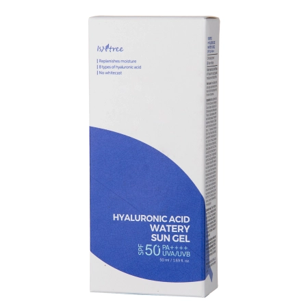 Isntree - Hyaluronic Acid - Watery Sun Gel SPF50+/PA++++ - Leichte Sonnenschutzcreme für das Gesicht - 50ml