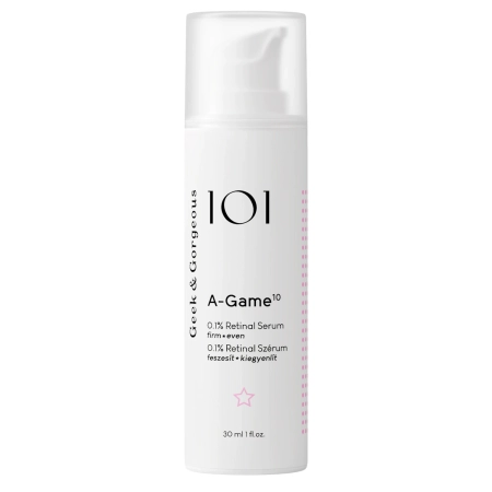 Geek & Gorgeous - A-Game 10 - Serum mit Retinal 0,1% - 30 ml