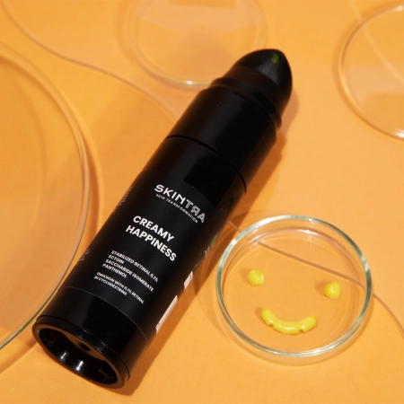 SkinTra - Creamy Happiness - Emulsion mit Retinal 0,1% in Cyclodextrinen - 30ml