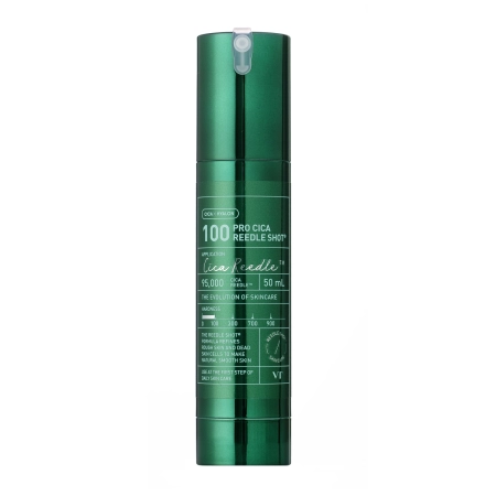 VT Cosmetics - Pro Cica Reedle Shot 100 - Lindernder Mikro-Nadel-Gesichtsbooster - 50ml
