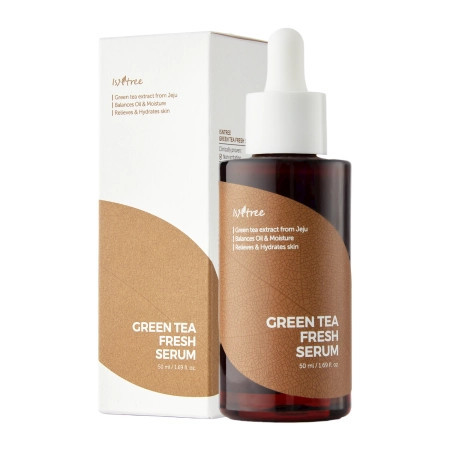 Isntree - Green Tea Fresh Serum - Gesichtsserum mit Grüntee-Extrakt - 50ml