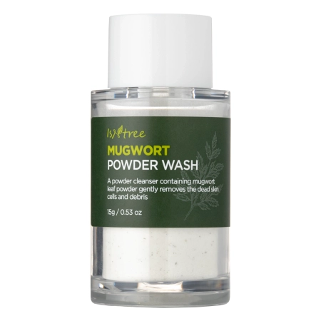 Isntree - Mugwort Calming Powder Wash - Gesichtswaschpulver - 15g