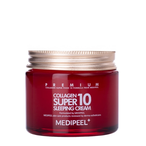 Medi-Peel - Collagen Super10 Sleeping Cream - Anti-Falten Nachtcreme mit Kollagen - 70ml