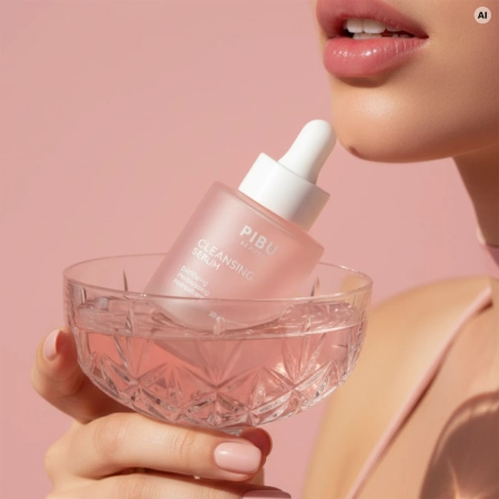 PIBU Beauty - Cleansing Serum - Reinigendes Gesichtsserum mit Kupferpeptiden - 30ml