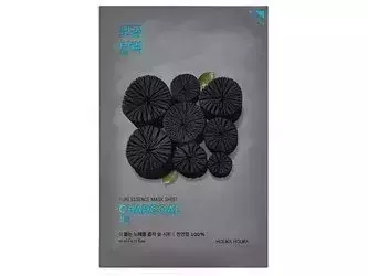 Holika Holika - Pure Essence Mask Sheet - Charcoal - Tuchmaske im Aktivkohle - 23ml