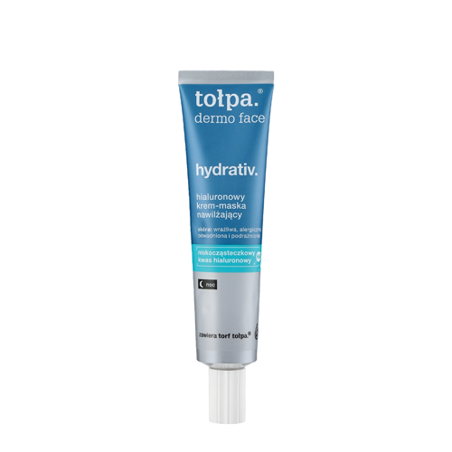 Tołpa - Dermo Face - Hydrativ - Feuchtigkeitsspendende Creme-Maske mit Hyaluronsäure - 40ml