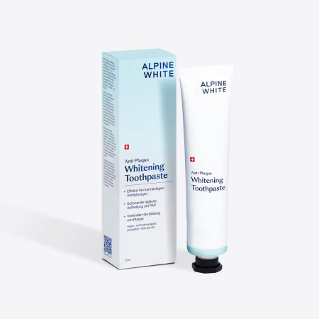 Alpine White - Toothpaste Anti Plaque - Aufhellende Zahnpasta - 75 ml