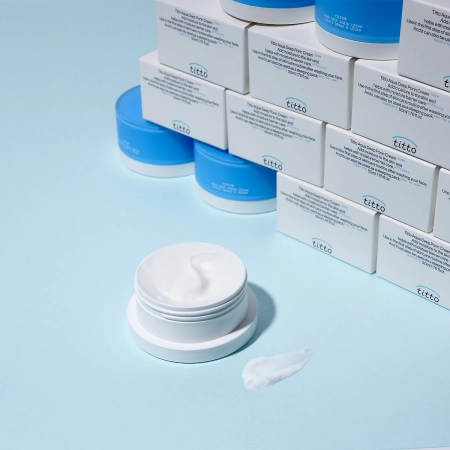 titto - Aqua Deep Porin Cream - Feuchtigkeitsspendende Gesichtscreme - 50ml