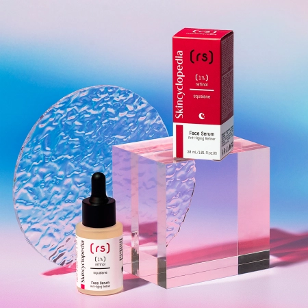 Skincyclopedia - Face Serum 1% Retinol + Squalane - Anti-Aging Gesichtsserum - 30ml