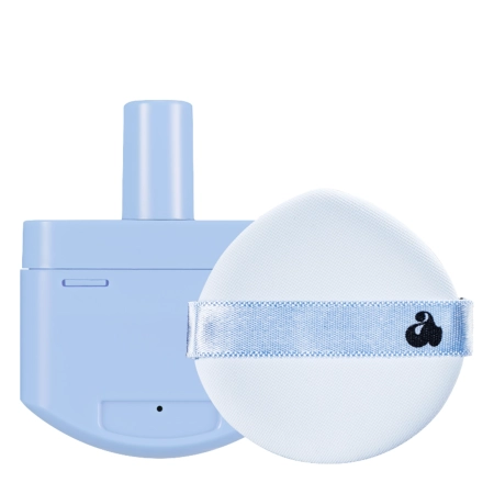 Unleashia - Babe Skin Baby Blue Cushion - Nachfüllung + Schwamm - Foundation in einem Kissen - 21N Fluffy - 15g 