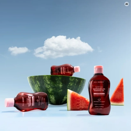 Bali Body - Watermelon Tanning Oil SPF50 - Bräunungsöl mit Wassermelonenextrakt - 100ml