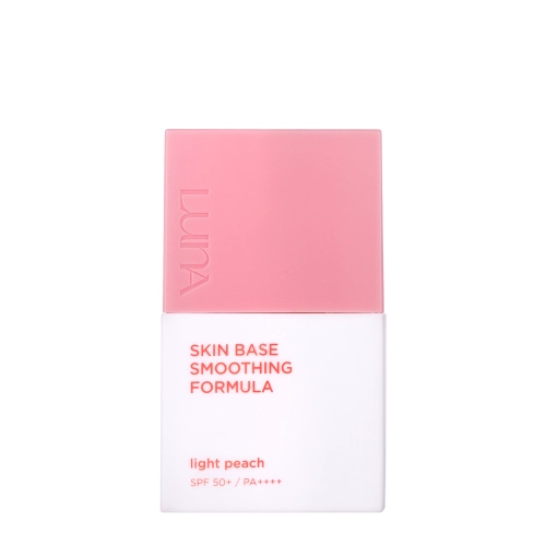 LUNA - Skin Base Smoothing Formula - Glättende Make-up-Basis - Light Peach - 30ml