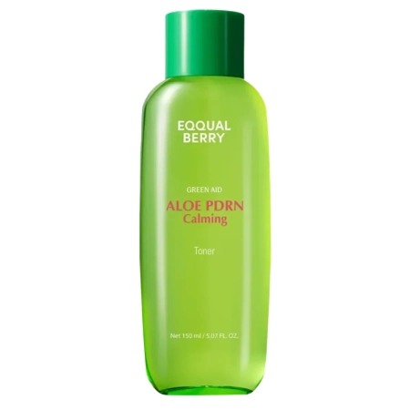 EQQUALBERRY - Aloe PDRN Calming Toner - Linderndes Aloe-Gesichtswasser mit pflanzlichem PDRN - 150ml